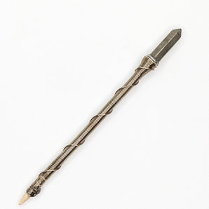 Gunmetal Plated Hair Stick wands