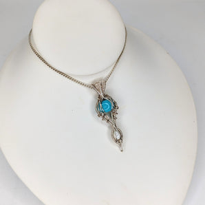 Amazonite & Howlite Small Clock Hand