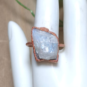 Moonstone Raw Alchemy Ring