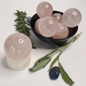 Rose Quartz sphere