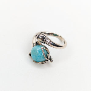 Fox Sterling Silver Ring