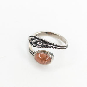 Feather Sterling SIlver Ring