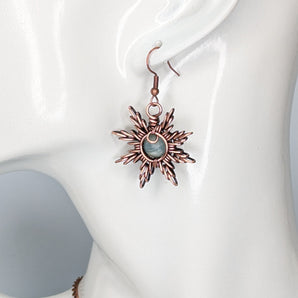 Star Seed Bead Earrings