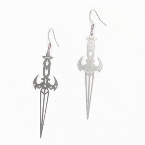 Steel Dagger Earrings