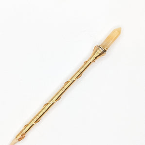 Gold Plated Hair Stick wands