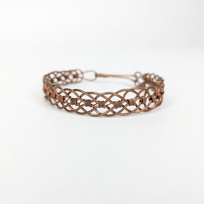 Copper wire weave bracelets