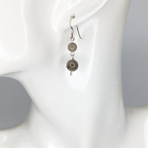 Sterling silver Bead Earrings.