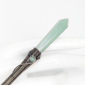 Green Aventurine Energy Conduit Wands