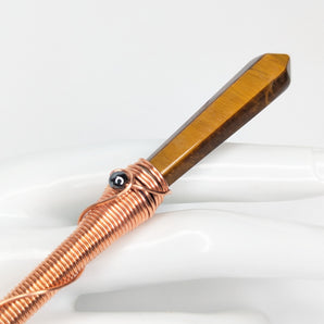 Tigers Eye Energy Conduit Wands