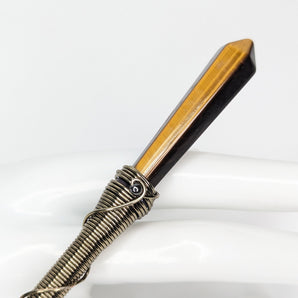 Tigers Eye Energy Conduit Wands
