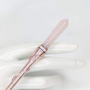 Rose Quartz Energy Conduit Wands