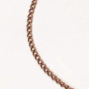 Antique Copper Curb Chain