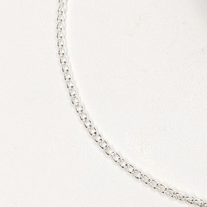 Silver Plated Curb Chain