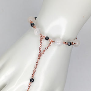 Linked Bracelet and Ring Combo Customizable