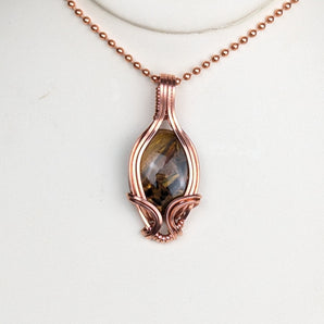 Yellow Pietersite Minimalists Pendant