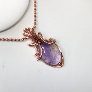 Ametrine coiled Pendant