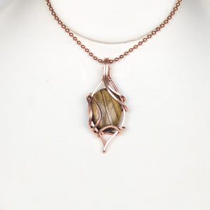 Tigers Eye Simple Pendant