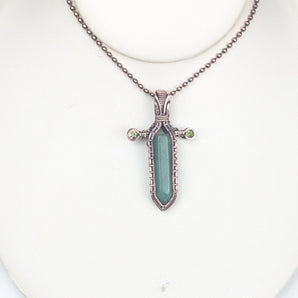 Green Aventurine Sword