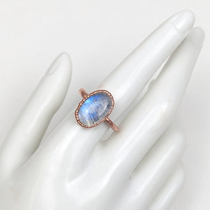 Rainbow Moonstone Alchemy Ring
