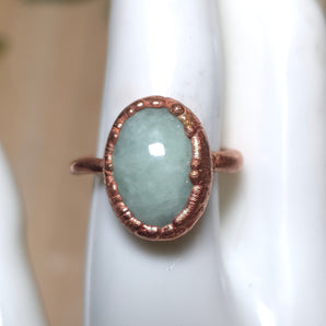 Amazonite Oval Alchemy Ring