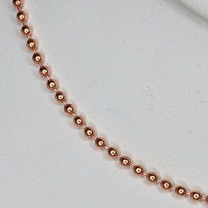 Bare Copper Ball Chain