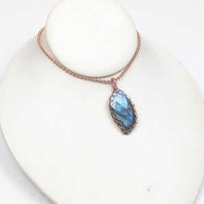 Labradorite Viking Knite Pendant