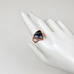 PIetersite double band alchemy ring