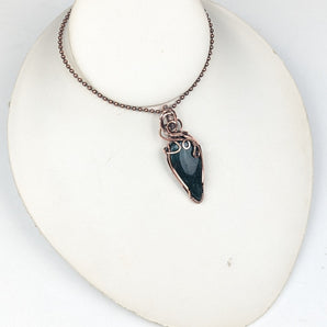 Green Aventurine Swirls Pendant