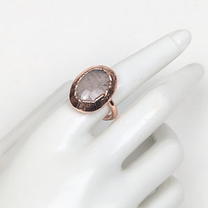 Rose Quartz Alchemy ring