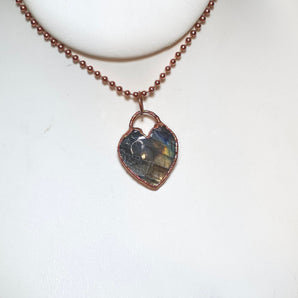 Labradorite heart Alchemy Pendant