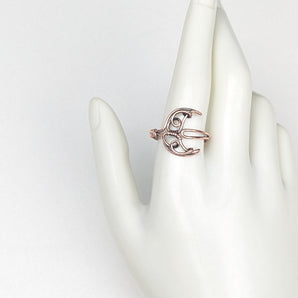 Copper Mermaid Tail ring