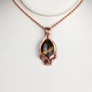 Tigers Eye Minimalists Pendant