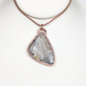Crazy Lace Agate Alchemy Pendant