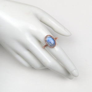 Rainbow Moonstone Alchemy Ring