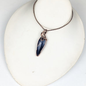 Sodalite Tear Pendant
