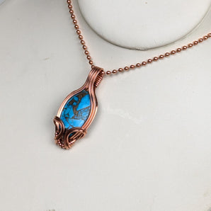 Mohave Turquoise Minimalists Pendant