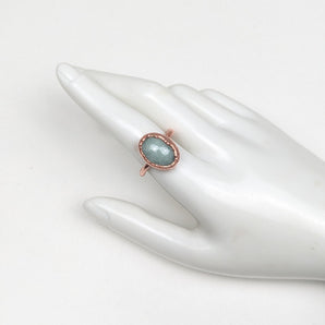 Amazonite Oval Alchemy Ring
