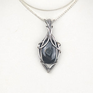 Sterling Silver Druzy Agate Sterling Silver Pendant