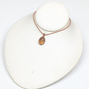 Citrine Viking Knit Pendant