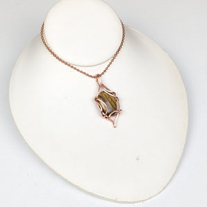 Tigers Eye Simple Pendant