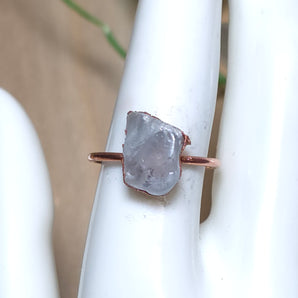 Celestite Raw Alchemy Ring