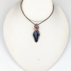 Sodalite Swirl Pendant