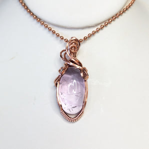 Pink Amethyst Pendant