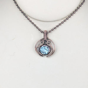 Topaz Mini Facet Pendant