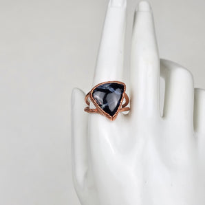 PIetersite double band alchemy ring