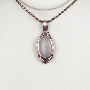 Rose Quartz Minimalist pendant
