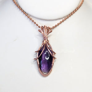 Trapiche Amethyst Pendant