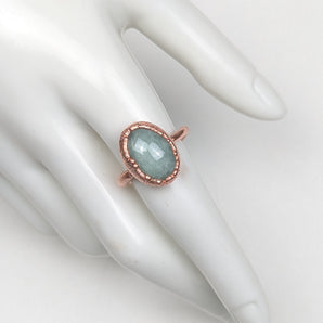 Amazonite Oval Alchemy Ring