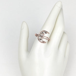Copper Mermaid Tail ring