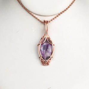 Trapiche Amethyst Unisex Pendant